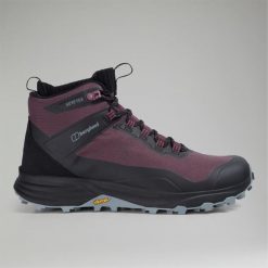 Buty turystyczne damskie Berghaus Vc22 Mid GTX. Fioletowe obuwie trekkingowe damskie Berghaus, z gore-texu, bez zapięcia. Za 619.99 zł.
