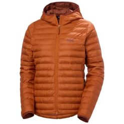 Damska kurtka z kapturem Helly Hansen Sirdal. Brązowe kurtki damskie Helly Hansen, m, bez wzorów, z materiału, z kapturem. Za 595.00 zł.
