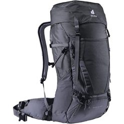 Plecak trekkingowy damski Deuter Futura Air Trek 45+10 SL. Czarne plecaki Deuter, bez wzorów. Za 1,007.99 zł.