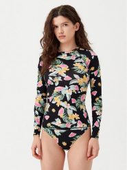 Banana Moon Koszulka do pływania Oohla Print Czarny. Czarne bikini Banana Moon, m, bez wzorów, z syntetyku, bez kołnierzyka, bez ramiączek. Za 199.99 zł.