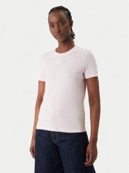 Tommy Jeans T-Shirt DW0DW22277 Różowy Regular Fit. Czerwone t-shirty damskie Tommy Jeans, xs, bez wzorów, z bawełny, bez kołnierzyka. Za 129.99 zł.