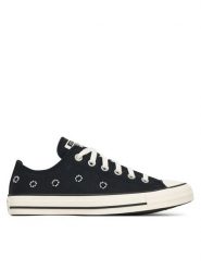 Converse Trampki Chuck Taylor All Star Beads A16679C Czarny. Czarne trampki damskie Converse, bez wzorów, z materiału, bez zapięcia. Za 379.99 zł.