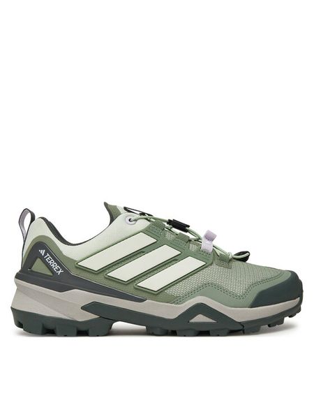 Adidas Trekkingi Terrex Skychaser JH6389 Zielony. Zielone obuwie trekkingowe damskie Adidas, z materiału, bez zapięcia. Za 389.99 zł.