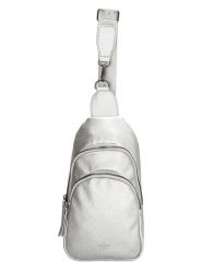 Charm Saszetka "New York" w kolorze srebrnym - 16 x 29 x 7 cm rozmiar: onesize. Szare nerki i saszetki damskie Charm, bez wzorów, z materiału. Za 76.83 zł.