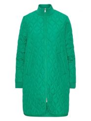 Ilse Jacobsen Płaszcz pikowany w kolorze zielonym rozmiar: 34. Zielone płaszcze damskie Ilse Jacobsen, bez wzorów, bez kaptura. Za 289.95 zł.