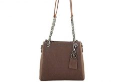Shopperka skórzana BARBERINI'S pudrowa 919/1-18. Czerwone shopper bag Barberinis, ze skóry, bez dodatków. Za 188.99 zł.