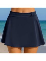 Aquarilla Spódnica w kolorze granatowym rozmiar: 40. Niebieskie spódnice damskie Aquarilla, na co dzień, bez wzorów, z materiału, mini. Za 72.99 zł.