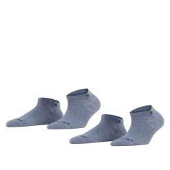 Krótkie skarpetki damskie Burlington Everyday (x2). Czarne skarpetki damskie Falke, bez wzorów, z bawełny. Za 114.00 zł.