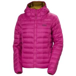 Damska kurtka z kapturem Helly Hansen Verglas 2.0. Czerwone kurtki damskie Helly Hansen, bez wzorów, z puchu, z kapturem. W wyprzedaży za 878.45 zł.