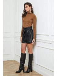 Joséfine Golf "Empoli" w kolorze karmelowym rozmiar: S. Brązowe golfy damskie Joséfine, s, bez wzorów, z kaszmiru, bez ramiączek. Za 144.58 zł.