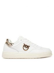 PINKO Sneakersy Mandy 11 SS0077P108 Biały. Białe obuwie sportowe damskie Pinko, ze skóry, bez zapięcia. Za 832.08 zł.
