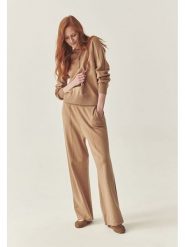TATUUM Spodnie w kolorze jasnobrązowym rozmiar: M. Brązowe spodnie materiałowe damskie TATUUM, bez wzorów, z materiału. Za 178.79 zł.