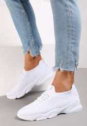 Białe Buty Sportowe Metothee. Białe obuwie sportowe casual damskie Renee. Za 39.99 zł.