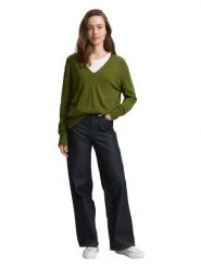 Tom Tailor Sweter w kolorze zielonym rozmiar: M. Zielone swetry klasyczne damskie Tom Tailor, m, z wiskozy, bez kołnierzyka. Za 82.99 zł.