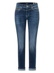 MAC Dżinsy "Rich" - Slim fit - w kolorze granatowym rozmiar: 36/L28. Niebieskie jeansy damskie MAC. Za 232.23 zł.