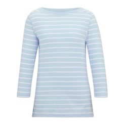 T-shirt Damski W Paski Baylette II. Białe t-shirty damskie Regatta, bez wzorów, bez kołnierzyka. Za 88.99 zł.