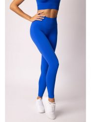 Spaio Legginsy sportowe "Flex Innergy" w kolorze niebieskim rozmiar: XS. Niebieskie legginsy damskie Spaio, xs, bez wzorów, z materiału. Za 96.60 zł.