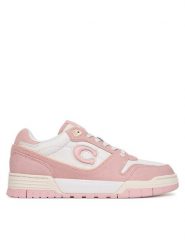 Coach Sneakersy Soho CBN97 Różowy. Czerwone obuwie sportowe damskie Coach, ze skóry, bez zapięcia. Za 659.99 zł.