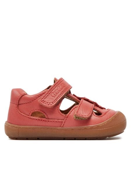 Froddo Sandały Ollie Sandal G G2150187-3 M Czerwony. Czerwone sandały dziewczęce Froddo, ze skóry, bez obcasa, bez zapięcia. Za 319.99 zł.