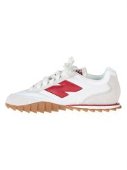 New Balance Skórzane sneakersy "URC30AH" w kolorze białym rozmiar: 43. Białe obuwie sportowe damskie New Balance, bez zapięcia. Za 202.50 zł.