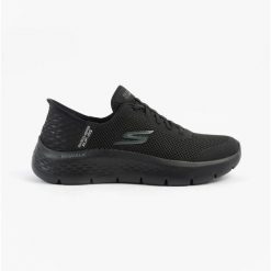 Buty damskie SKECHERS Go Walk Flex Grand Entry. Czarne obuwie sportowe casual damskie Skechers, bez zapięcia. Za 336.00 zł.