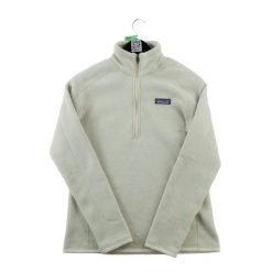 Second life - Bluza polarowa damska beżowa - Stan bardzo dobry. Brązowe bluzy damskie Patagonia, s, bez wzorów, z polaru, bez kaptura. Za 228.66 zł.