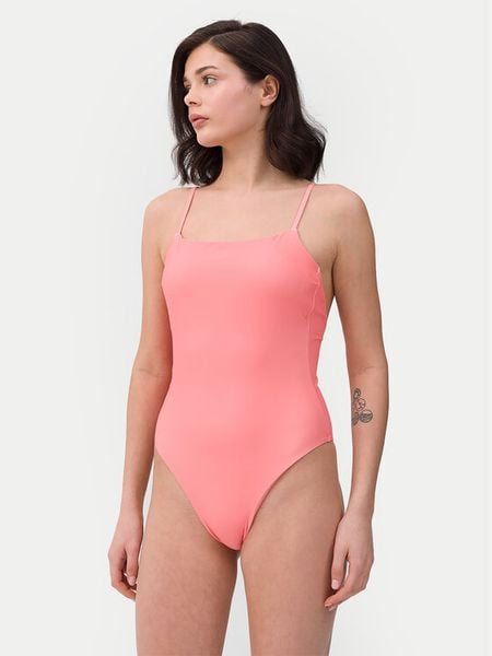 4F Strój kąpielowy 4FWSS24USWSF053 Pomarańczowy. Brązowe stroje jednoczęściowe 4F, bez wzorów, z syntetyku. Za 74.99 zł.