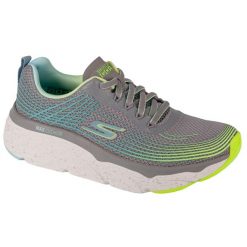 Buty do biegania damskie, Skechers Max Cushioning Elite - Galaxy Burst. Szare obuwie sportowe damskie Skechers, bez zapięcia, do biegania. Za 399.99 zł.