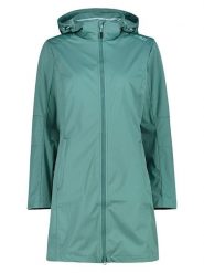 Cmp Parka softshellowa w kolorze turkusowym rozmiar: 42. Niebieskie parki damskie CMP, m, bez kaptura. Za 190.63 zł.
