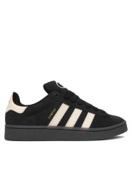 Adidas Sneakersy Campus 00S W KK3558 Czarny. Czarne obuwie sportowe damskie Adidas, ze skóry, bez zapięcia. Za 529.99 zł.