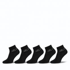 Skarpety długie KARL LAGERFELD. Czarne skarpetki damskie KARL LAGERFELD, bez wzorów. Za 199.99 zł.