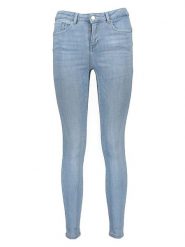 ONLY Dżinsy - Skinny fit - w kolorze błękitnym rozmiar: S/L32. Niebieskie jeansy damskie Only, z podwyższonym stanem. Za 114.17 zł.