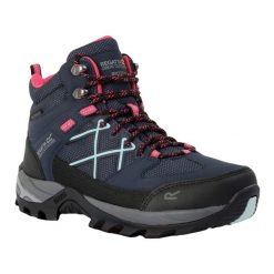 Damskie Buty Do Chodzenia Samaris III. Niebieskie obuwie trekkingowe damskie Regatta, bez zapięcia. Za 262.99 zł.
