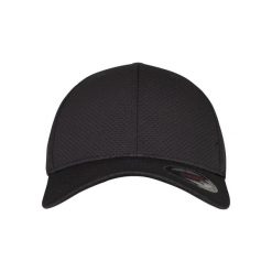 Czapka Flexfit 3d hexagon. Czarne czapki damskie FLEXFIT, bez wzorów, z jersey. Za 84.65 zł.