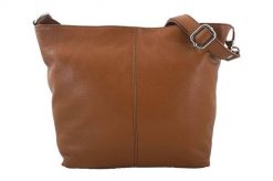 Listonoszka skórzana BARBERINI'S j. brązowa 12-12. Brązowe shopper bag Barberinis, bez wzorów, ze skóry, duże, bez dodatków. Za 199.99 zł.