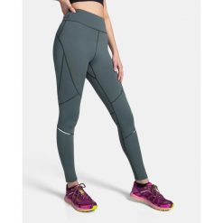 Damskie legginsy fitness Kilpi LAMIRAE-W. Zielone legginsy damskie Kilpi, s, bez wzorów, z materiału. Za 138.03 zł.