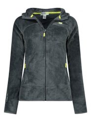 Canadian Peak Kurtka polarowa "Upaloodeak" w kolorze antracytowym rozmiar: XL. Czarne kurtki damskie Canadian Peak, xl, bez wzorów, z polaru, bez kaptura. Za 82.99 zł.