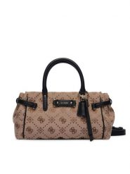 Guess Torebka Dorothy HWJP22 31050 Brązowy jasny. Brązowe kuferki damskie Guess, z aplikacjami, z materiału, bez dodatków. Za 544.99 zł.