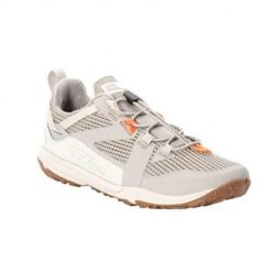 Buty do chodzenia damskie Jack Wolfskin Spirit Low. Brązowe obuwie sportowe damskie Jack Wolfskin, z materiału, bez zapięcia, trekkingowe. Za 734.00 zł.