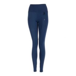 Damskie legginsy Joma Power. Niebieskie legginsy damskie Joma, s, bez wzorów, z materiału. Za 220.00 zł.
