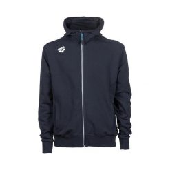 Bluza Arena Team Hooded Jacket Panel z kapturem. Niebieskie bluzy damskie Arena, xl, bez wzorów, z bawełny, z kapturem. Za 319.00 zł.