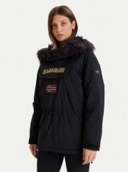 Napapijri Kurtka anorak Skidoo W 2.0 NP0A4I5F Czarny Regular Fit. Czarne kurtki damskie Napapijri, s, bez wzorów, z syntetyku, bez kaptura. Za 2,199.00 zł.