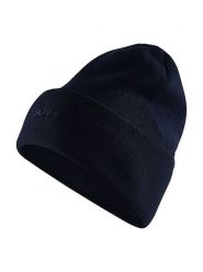 Craft Czapka beanie "Core Essence" w kolorze granatowym rozmiar: S/M. Niebieskie czapki damskie Craft, bez wzorów, z materiału. Za 64.95 zł.