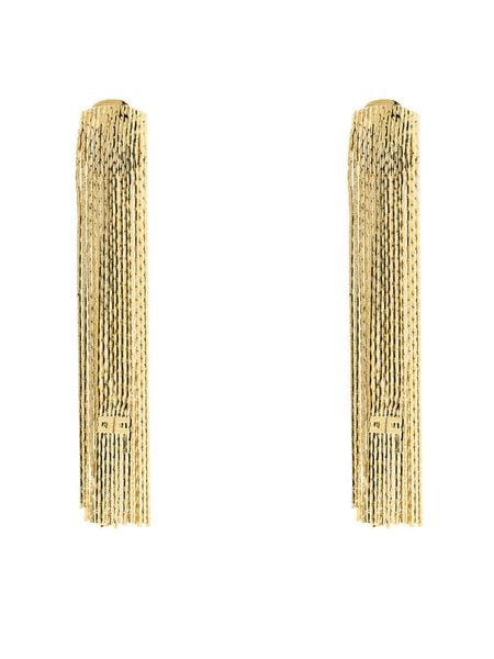 Elisabetta Franchi Klips OR-11-B46E2-V290 Złoty. Żółte kolczyki damskie Elisabetta Franchi, złote, z klipsem. Za 1,349.00 zł.