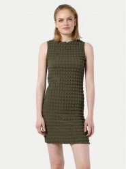 Noisy May Sukienka codzienna Zahara 27029921 Zielony Slim Fit. Zielone sukienki damskie Noisy may, bez wzorów, z syntetyku, bez ramiączek. Za 69.99 zł.