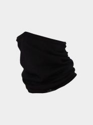 4F Szal-koło w kolorze czarnym rozmiar: onesize. Czarne szaliki damskie 4F, bez wzorów, ze skóry. Za 61.95 zł.