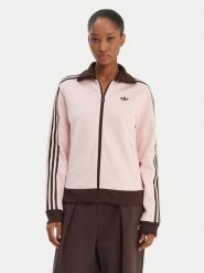 Adidas Bluza adicolor Classic KC6854 Różowy Regular Fit. Czerwone bluzy damskie Adidas, xs, bez wzorów, z bawełny, bez kaptura. Za 329.99 zł.