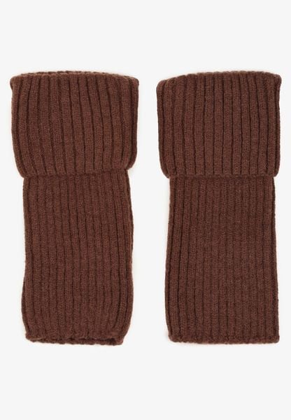 Brązowe Skarpety Getry z Ozdobnym Wywinięciem Ilamith. Brązowe skarpetki damskie Renee, bez wzorów. Za 39.99 zł.