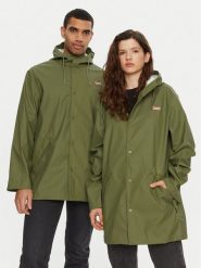Hunter Kurtka przeciwdeszczowa HARU0003242 Zielony Regular Fit. Zielone kurtki damskie Hunter, xl, bez wzorów, z syntetyku, bez kaptura. Za 259.99 zł.
