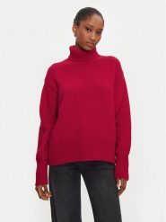 JOOP! Golf 58 JW244KN342 30043952 Czerwony Loose Fit. Czerwone golfy damskie Joop!, bez wzorów, z syntetyku, bez ramiączek. Za 539.99 zł.